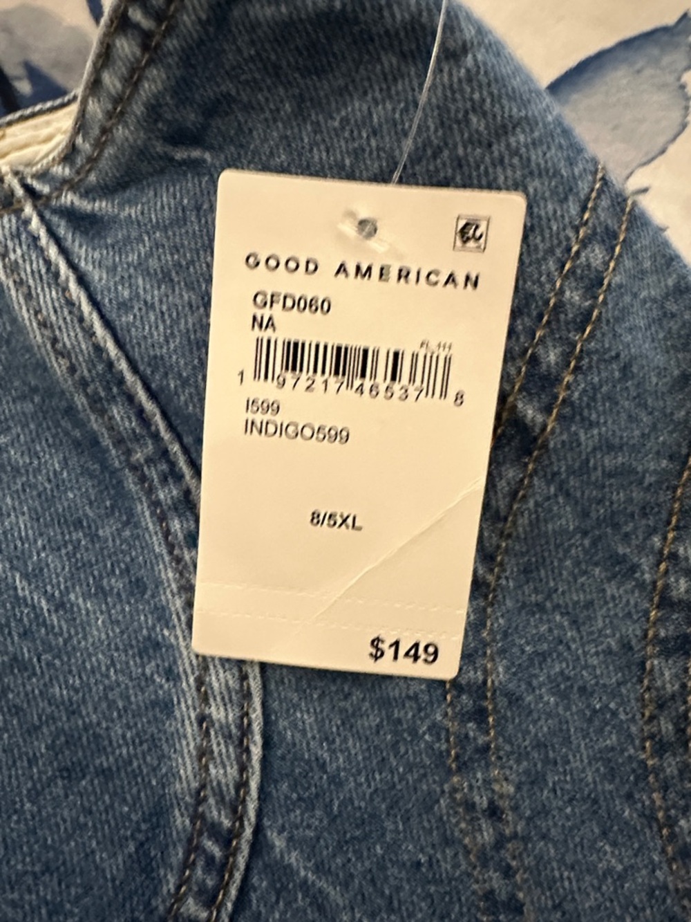 GOOD AMERICAN Denim Vest - Picture 5 of 5